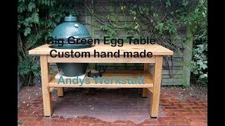 Grilltisch aus Eiche für Big Green Egg / Big Green Egg BBQ Table from Oak - diy Dieses Video darf geteilt werden :-) Der komplette 