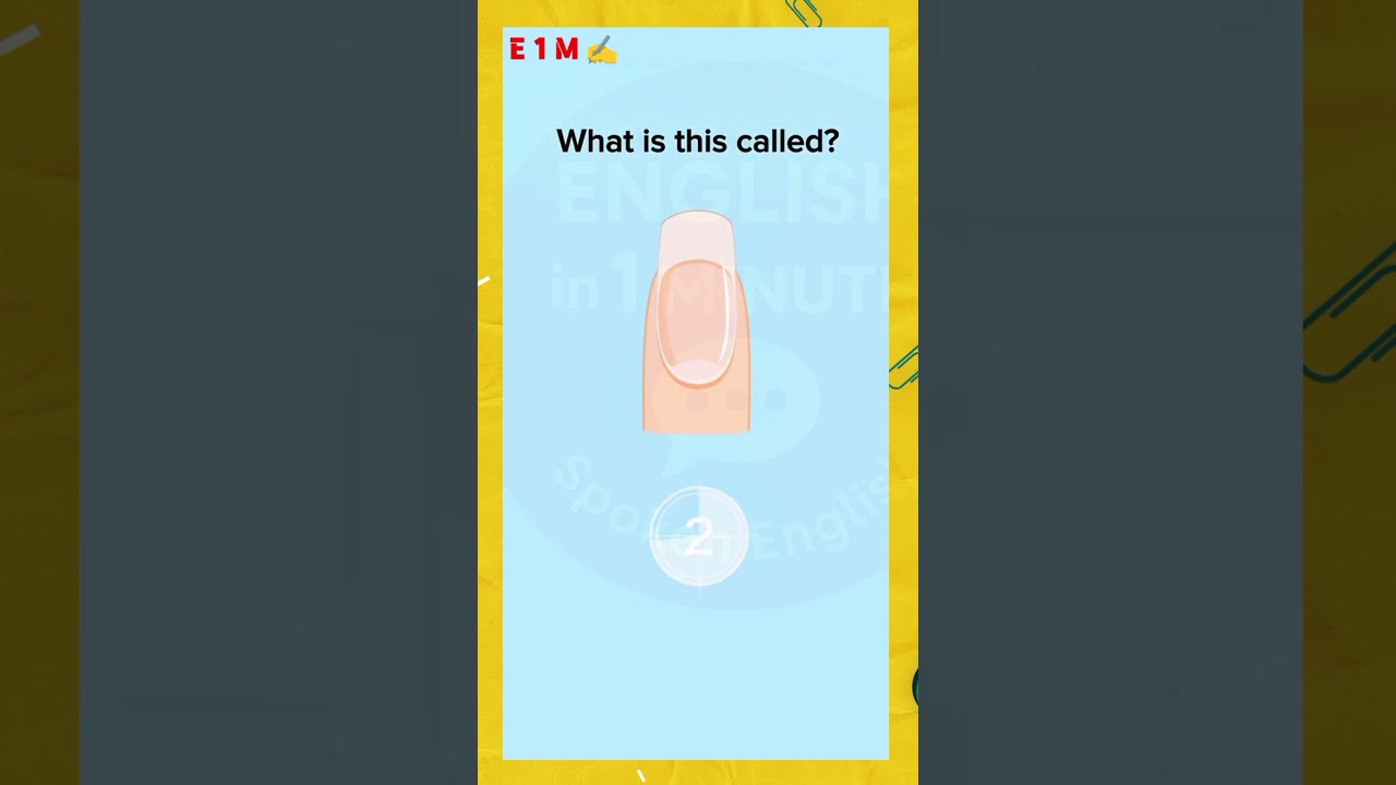 Learn English Word – NAIL | Easy English Vocabulary for Everyone