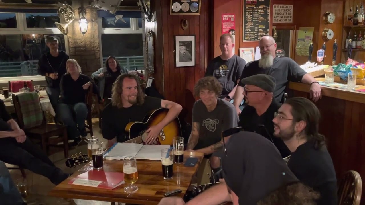 Mark Daly & Geoff Tate & Friends • Whitebridge Hotel, Scotland 2023 (p3) (Full Perf on G. Tate FB)