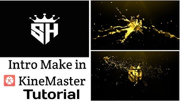 Make Your Best Bikin Intro Youtube Berkelas Partikel Gold di Kinemaster | Best Tutorial in YouTube