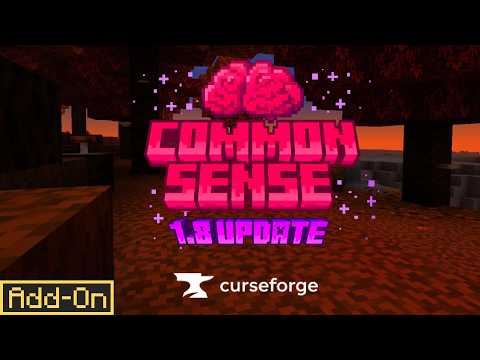Common Sense Addon - Update 1.8 Minecraft Bedrock