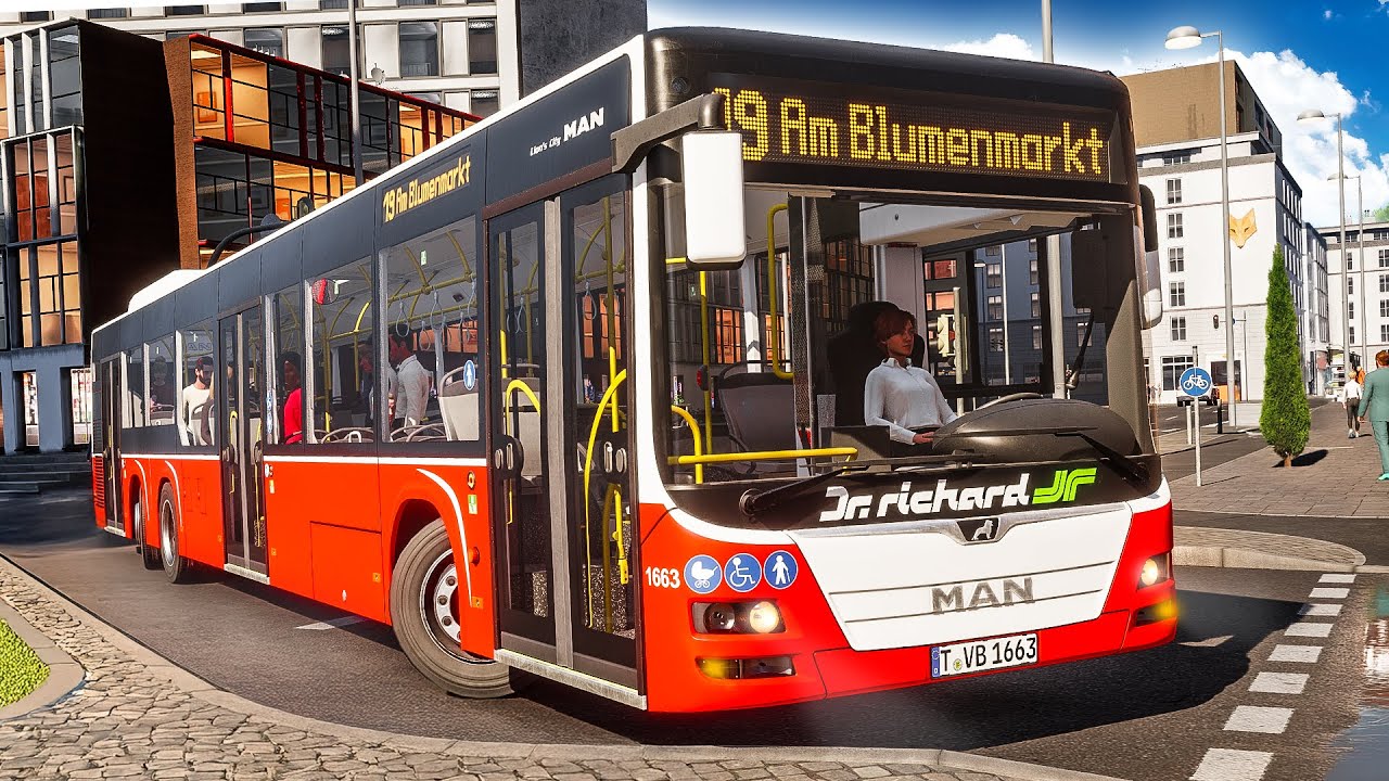 Unfall! Mit dem XXL-Bus durch das neue Büro-Viertel! | City Transport Simulator #9 | Bus Simulator