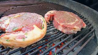 Ribeye Steak Sazonado y Marinado - Parrilleros Monterrey