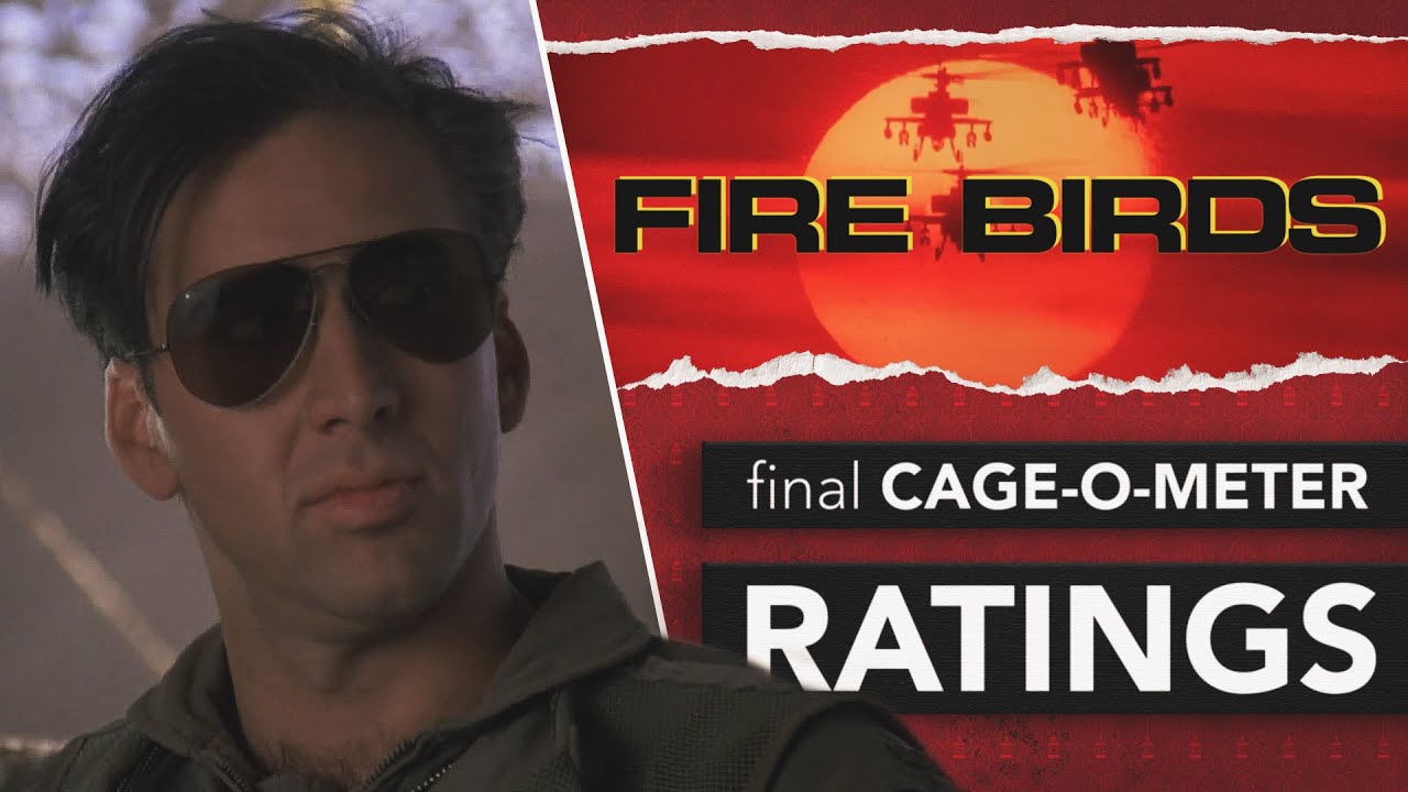 Fire Birds - Our "Cage-O-Meter" Rating | One Cage at a Time "A Nicolas Cage Podcast"