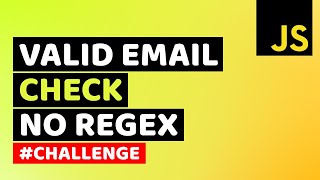 Celebrity Check for Valid Email Address without RegEx Profile