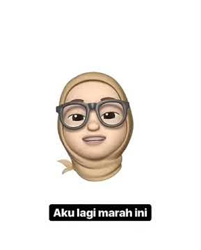 Cewek marah / animasi cewek marah, ngambeknya cewek lucu