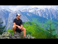 Alone in kosovoss wild mountains rugova canyon