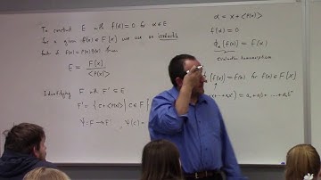 Abstract Algebra: extension fields, 11-9-18