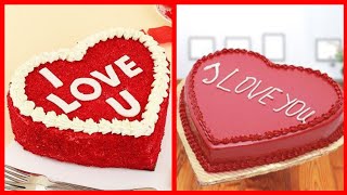 Very Beautiful And Latest Collection Of Valentine's Day cakes  / I love you cakes ideas / Heartcakes screenshot 4