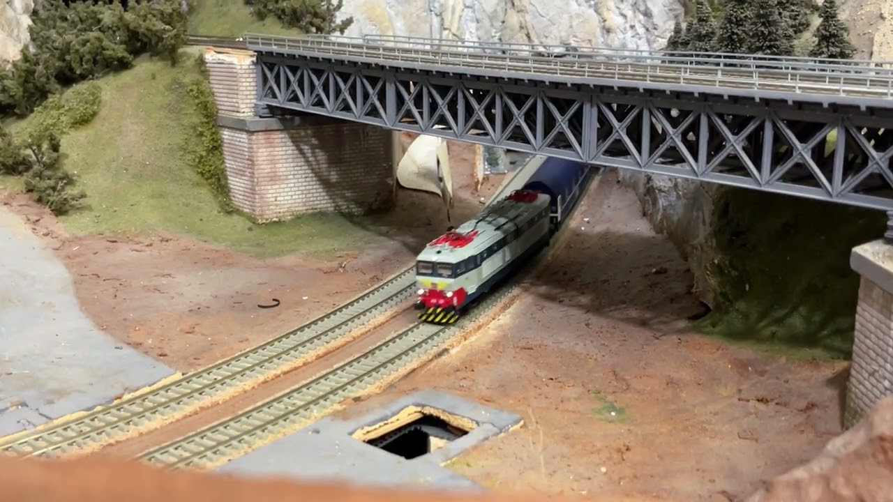 Treno Intercity IC 294 Roma Termini - Bruxelles Midi anno 1993