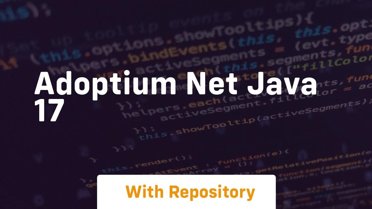 adoptium net java 17