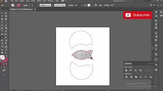 How to Make a Fish with Shape builder tool #graphicdesigner #shapetool #shapebuildertool