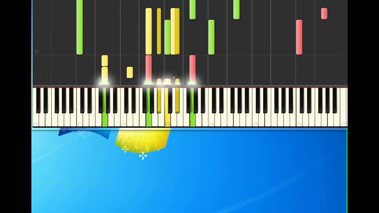 Sheryl Crow One less bell to answer [Piano tutorial by Synthesia] YouTube