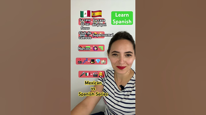 Meksykańskie kontra hiszpańskie seriale telewizyjne do nauki hiszpańskiego #learnspanish