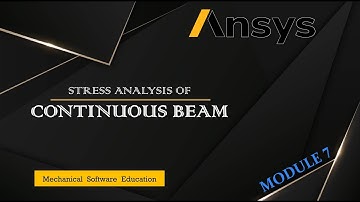 Triangle Load (UVL), Uniformly Distributed Load (UDL), Point Load in Continuous Beam | ANSYS APDL |