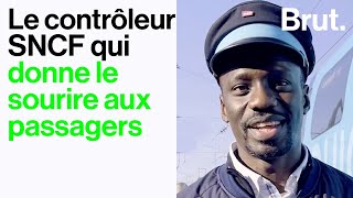 Romain, le contrôleur SNCF qui donne le sourire aux passagers