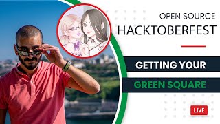Hacktoberfest getting you open source GREEN SQUARES on GitHub