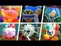 Kirby Star Allies - All Character Death Animations & Game Over Screens (DLC Included)