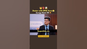 Savage-modus AAN 🤬😤 | IAS-INTERVIEW | UPSC-koorts