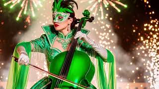 “Whispers in Emerald Silk”