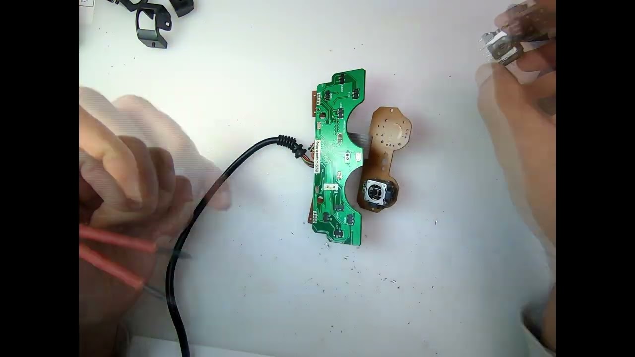 desoldar joystick del gamepad. Parte 2