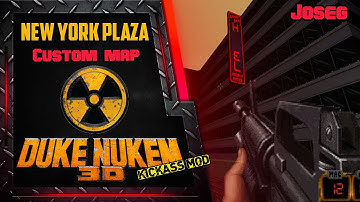 Duke Nukem 3D Kickass Mod | Custom Map | New York Plaza