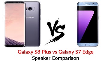 Galaxy S8 vs Galaxy S7 Speaker Test Comparison - YouTube Tech Guy