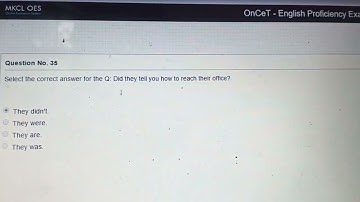 KYP. OnCet -English Proficiency Exam 4/9/2023