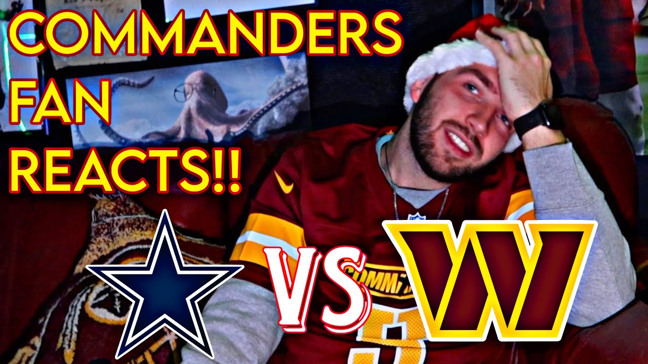 Commanders Fan Reacts to Cowboys Loss on Christmas!! | Week 17 (2025)