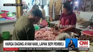 Harga Daging Ayam Naik Lapak Sepi Pembeli  Redaksi 120226
