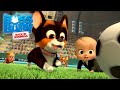 The Babies vs. The Hot Dogs Soccer Game | THE BOSS BABY: BACK IN BUSINESS | NETFLIX