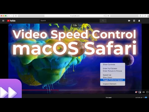 Safari: Video Playback Speed with Keyboard Shortcuts | Watch Videos Faster & Increase Comprehension