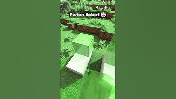 Minecraft Piston Robot 🤡 (Your Way