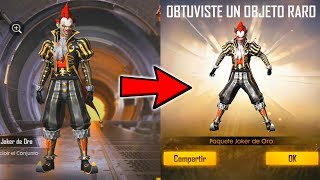 Trato De Consguir La Nueva Skin De Joker De Oro Y Pierdo Todos Mis Diamantes Free Fire