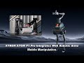XTRON ATOM P1 Pro | Mobile Manipulation with Robotic Arm Integration for Research & Development