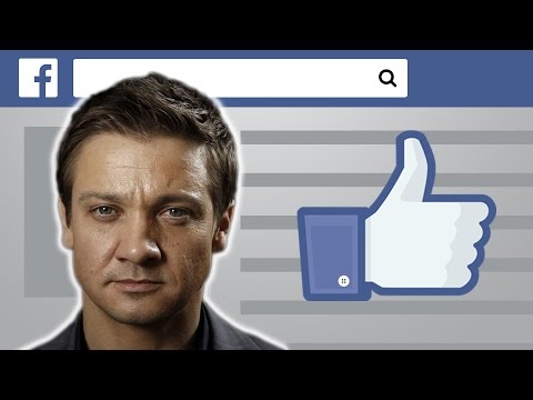 How To Compliment Jeremy Renner On Facebook: Video Tutorial