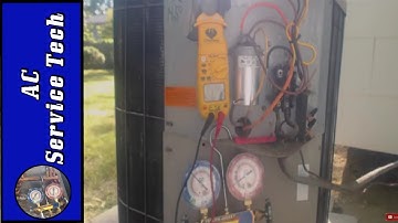 HVAC Service Call- No A/C, Electrical Troubleshooting & Refrigerant Charge Check! Fixed!