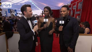 Anthony Anderson on the Red Carpet | 23rd Annual SAG Awards | TBS