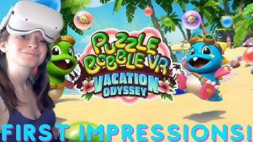 Puzzle Bobble VR: Vacation Odyssey |  Oculus Quest 2 Gameplay + HEADSET GIVEAWAY!