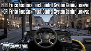 Realistic Bus Simulator Driving with HORI Force Feedback Wheel!