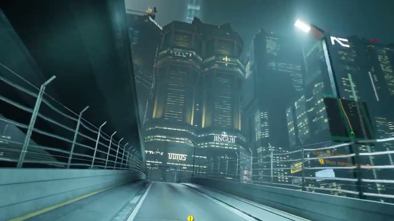 Cyberpunk 2077 in VR on Apple Vision Pro