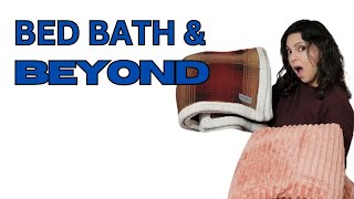 Bed Bath & Beyond Eddie Bauer Throw Review & Unboxing #bedbathandbeyond #review #haul #unboxing