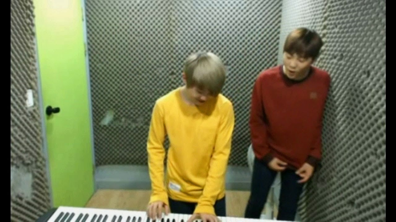 130927 Seungkwan singing practice, feat. Junhui & Jihoon