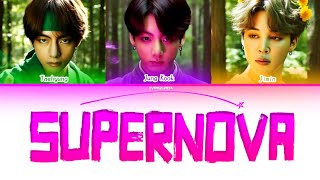 BTS Maknae Line (AI) - SUPERNOVA (Color Coded Lyrics)