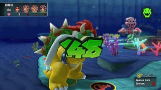 Mario Party 10 - Mario vs Rosalina vs Peach vs Spike vs Bowser - Whimsical Waters