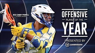 Casey Powell Warrior Offensive Player of the Year