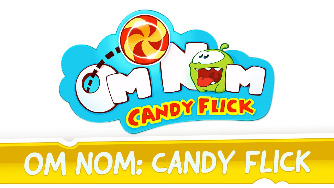⁣Om Nom: Candy Flick (Cut the Rope)