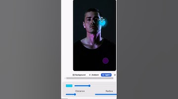 Dual light effect using AI