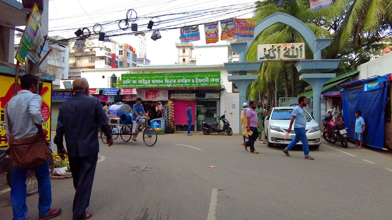 Mohammadpur town hall market to Tajmahal road to Aziz moholla to Bizly moholla to Shyamoli