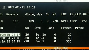De-authentication attack using aireplay-ng